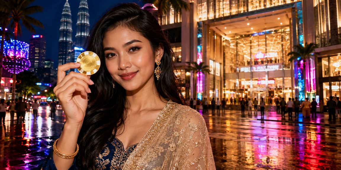 Suasana hiburan kasino dalam talian bergaya Melayu di Kuala Lumpur