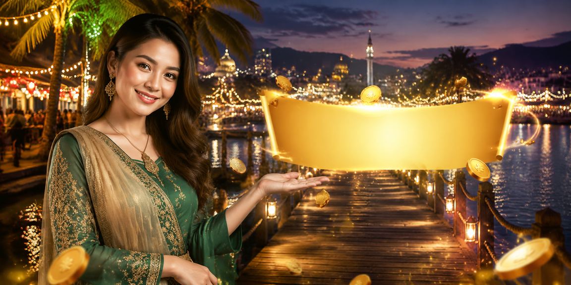 Suasana kasino hiburan Malaysia sempena perayaan